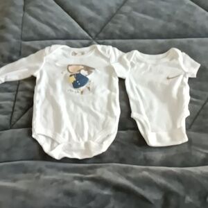 NIKE & VIRGO Baby Bodysuits with Cute Design